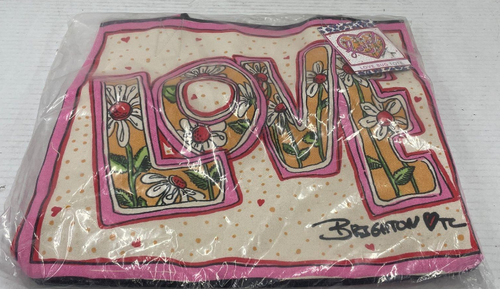 Brighton Fashionista Love Bug Floral Heart Tote Bag