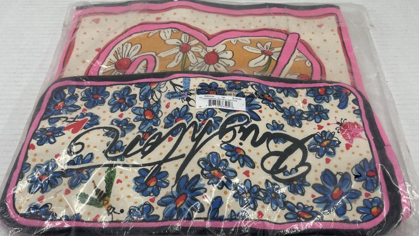 Brighton Fashionista Love Bug Floral Heart Tote Bag