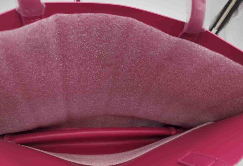 (SOLD) Salvatore Ferragamo Pink Leather Tote Bag Made in Italy