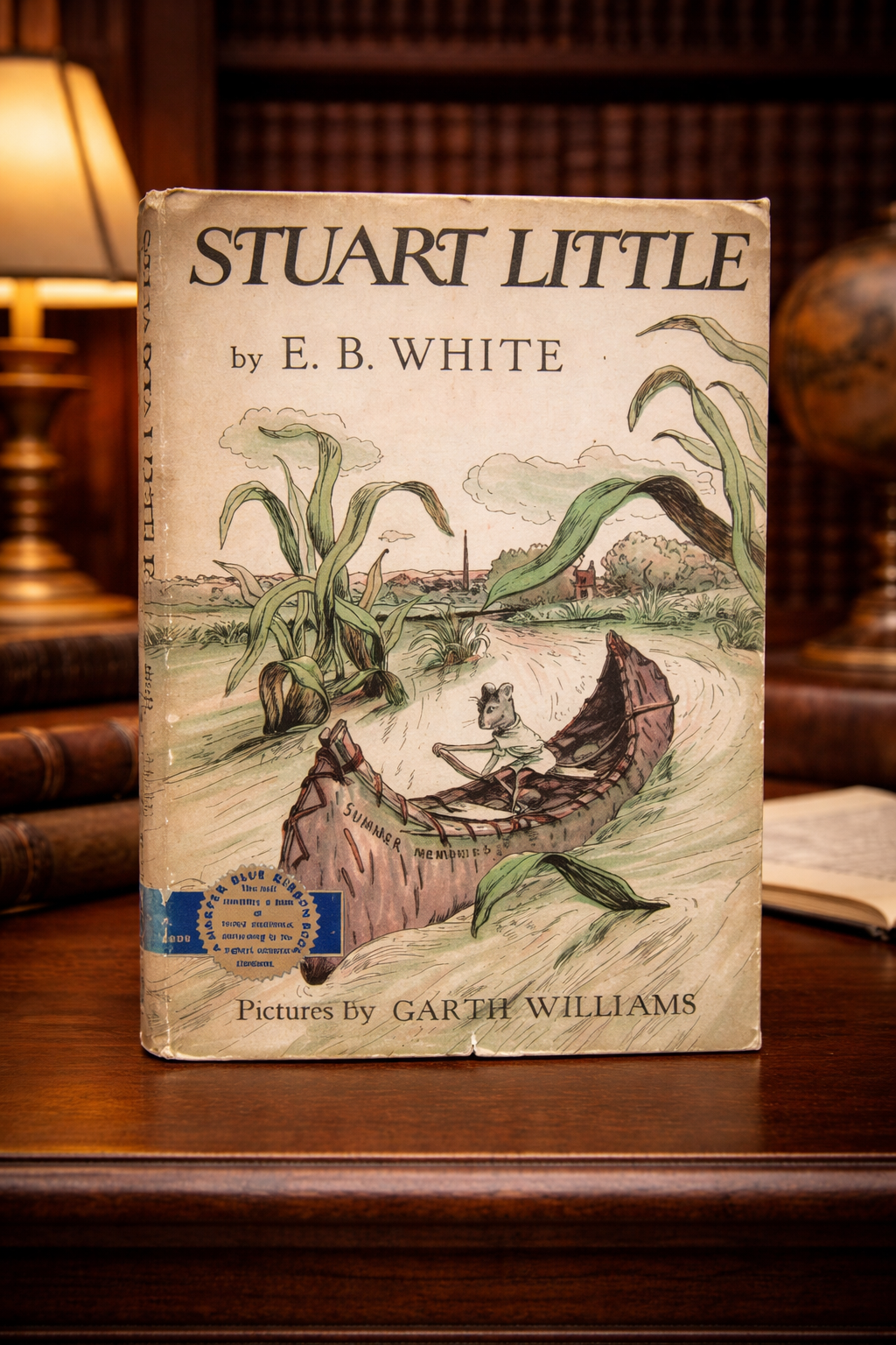 Vintage Stuart Little E. B. White Hardcover with Dust Jacket Illustrated by Garth Williams