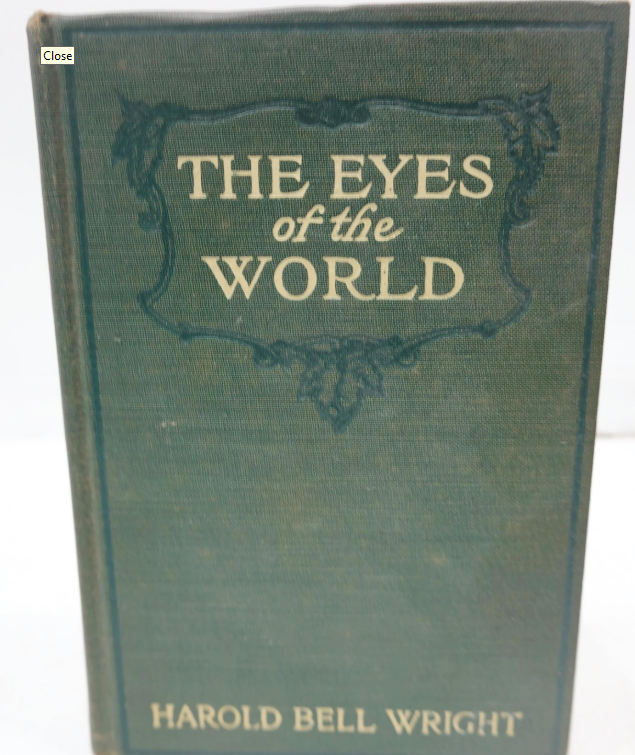 The Eyes of the World Harold Bell Wright 1914 A. L. Burt Illustrated Hardcover