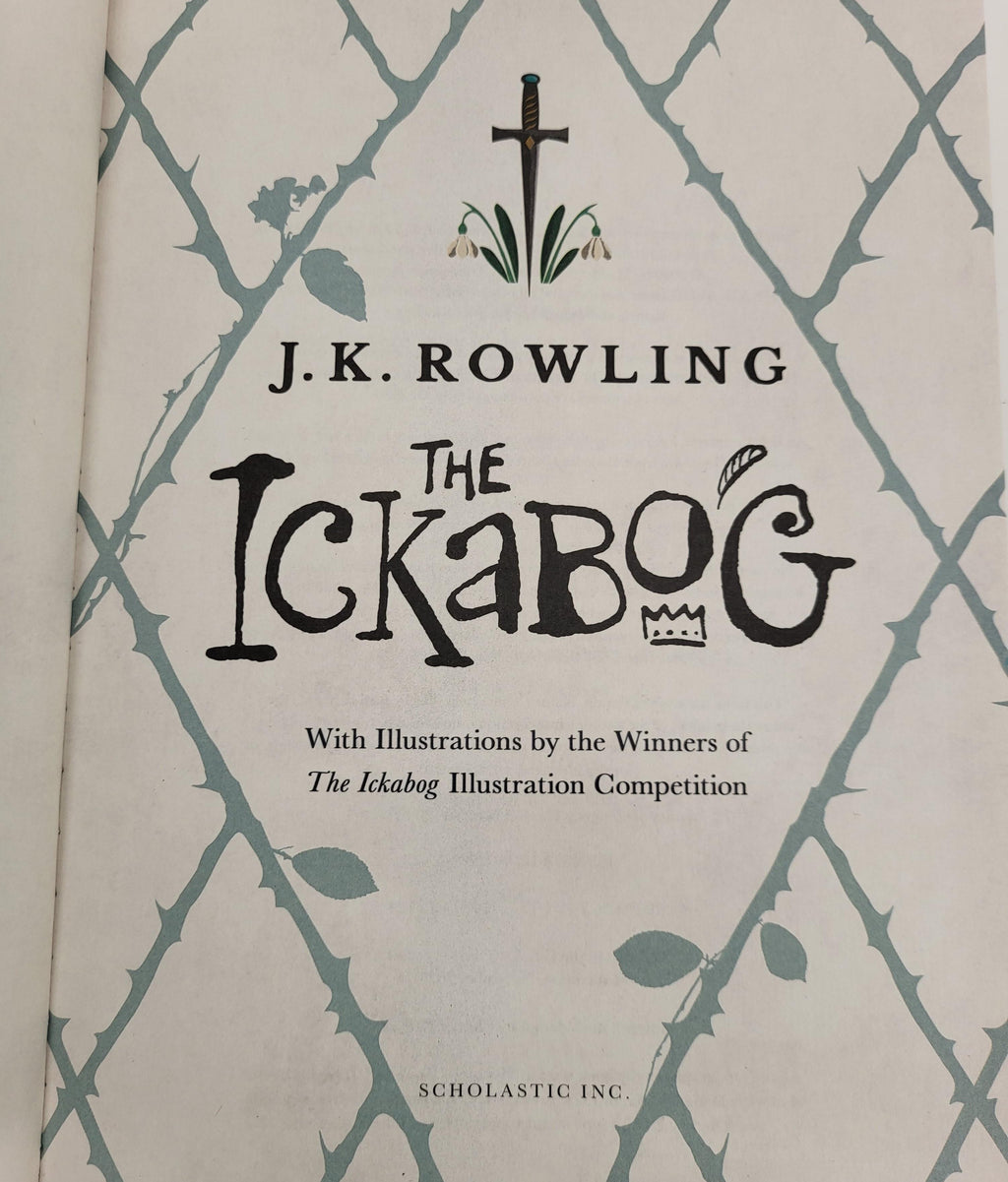 The Ickabog by J.K. Rowling, 2020 First Edition Hardcover