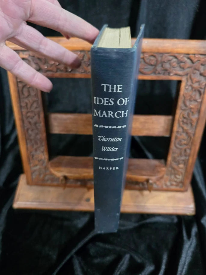 (SOLD) The Ides of March Thornton Wilder 1948 First Edition First Printing Hardcover