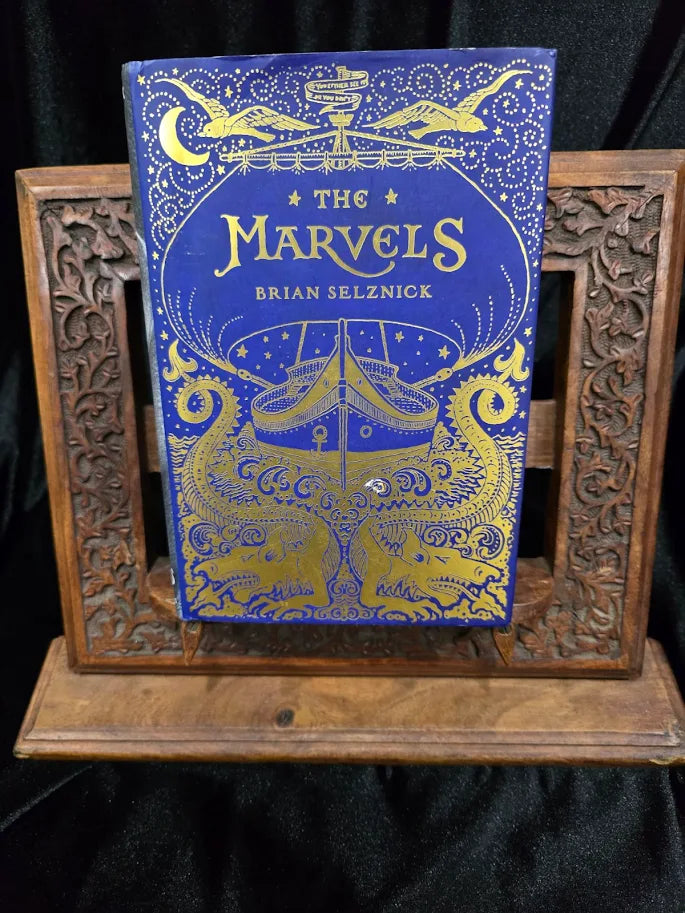The Marvels by Brian Selznick Signed Hardcover Illustrated Novel Scholastic Press