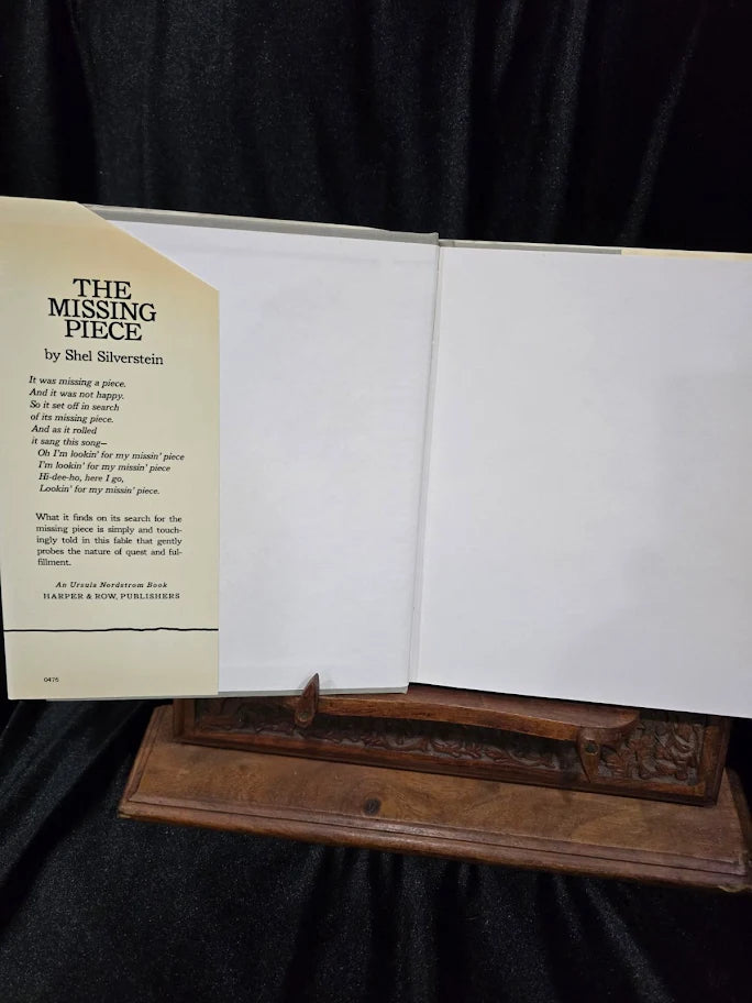 The Missing Piece by Shel Silverstein First Edition First Printing with Dust Jacket 1976