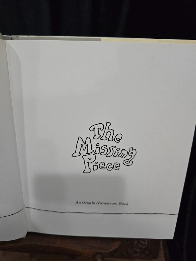 The Missing Piece by Shel Silverstein First Edition First Printing with Dust Jacket 1976