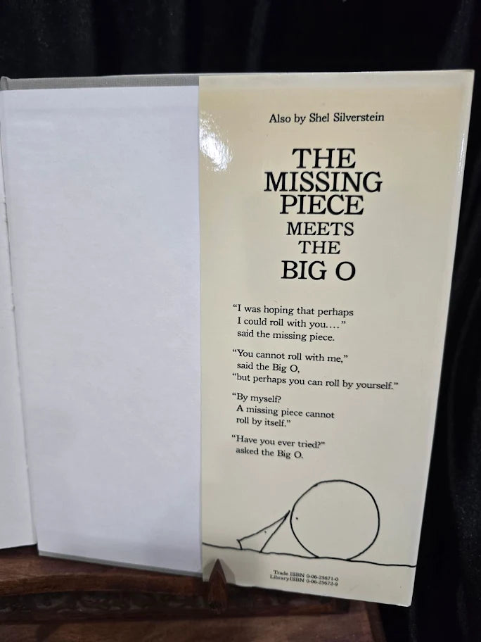 The Missing Piece by Shel Silverstein 1976 First Edition First Printing Hardcover with Dust Jacket