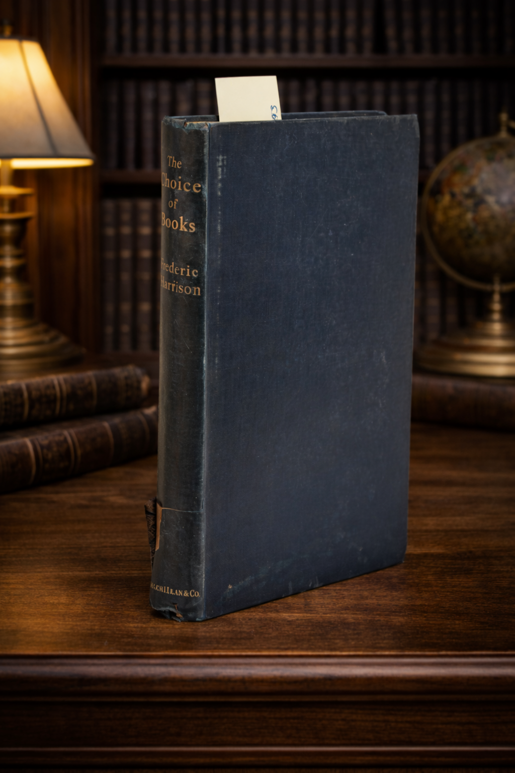 The Choice of Books Frederic Harrison 1886 Limited First Edition Hardcover Literary Criticism