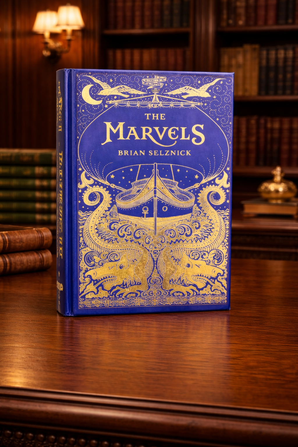 The Marvels by Brian Selznick Signed Hardcover Illustrated Novel Scholastic Press