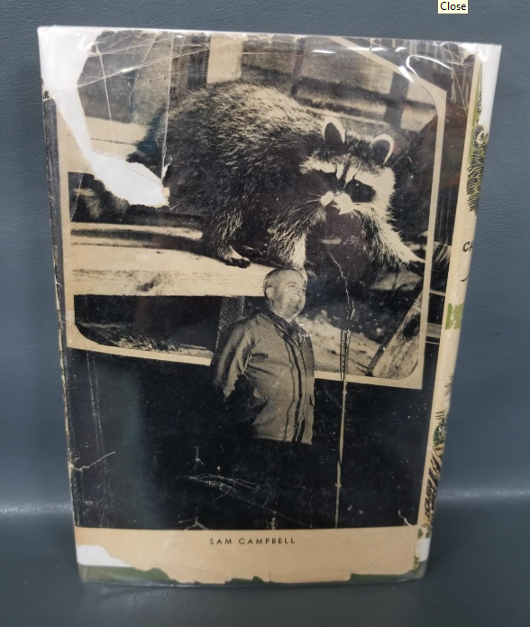 A Tippy Canoe and Canada Too Sam Campbell 1946 First Edition Signed Hardcover DJ
