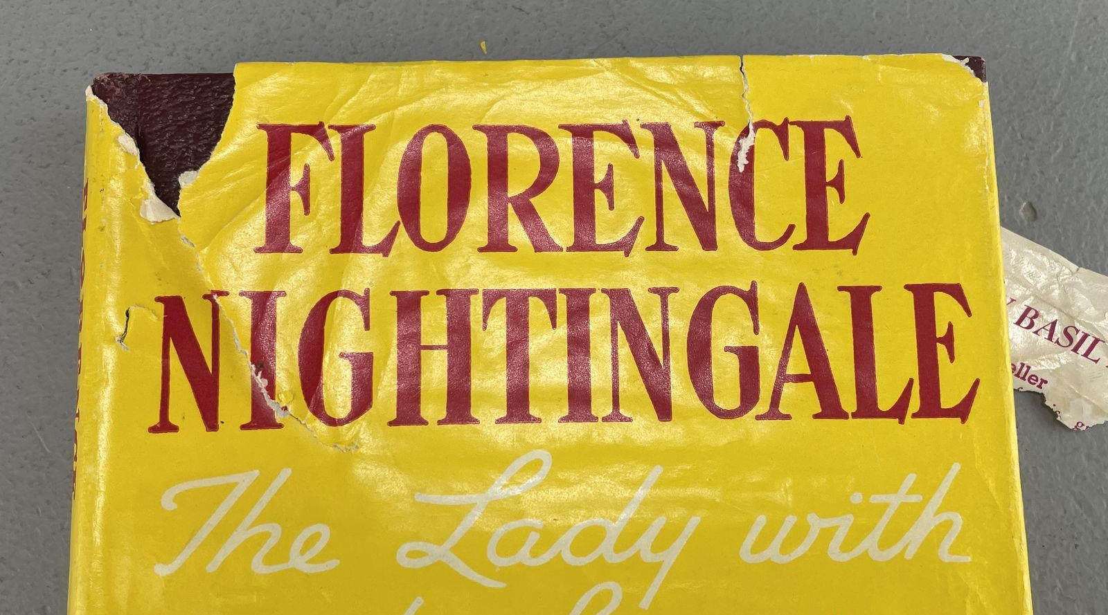 Florence Nightingale: The Lady with the Lamp by Basil Miller | Signed 1947 Hardcover with Dust Jacket