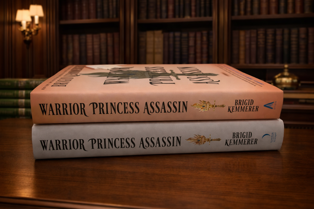 Warrior Princess Assassin Brigid Kemmerer Signed Limited 2 Volume Hardcover Set