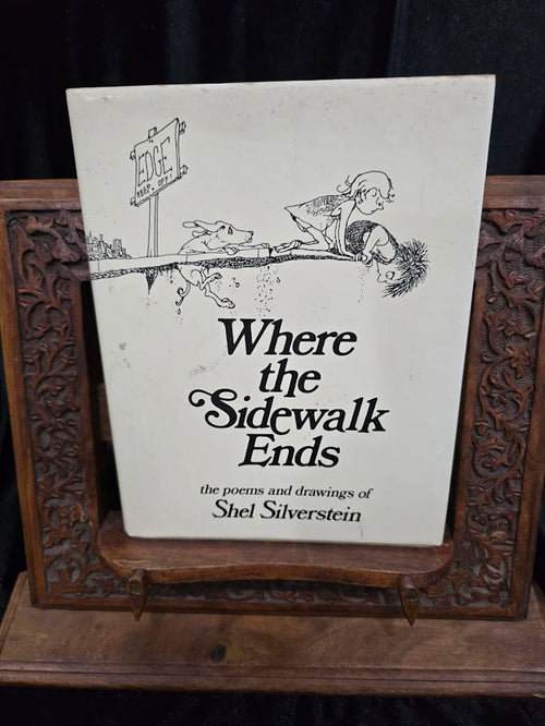 (NEED TO RE-EVALUATE) Where the Sidewalk Ends First Edition First Printing Shel Silverstein 1974 Hardcover with Dust Jacket