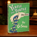 Yertle the Turtle Dr Seuss 1958 First Edition First State Random House Dust Jacket