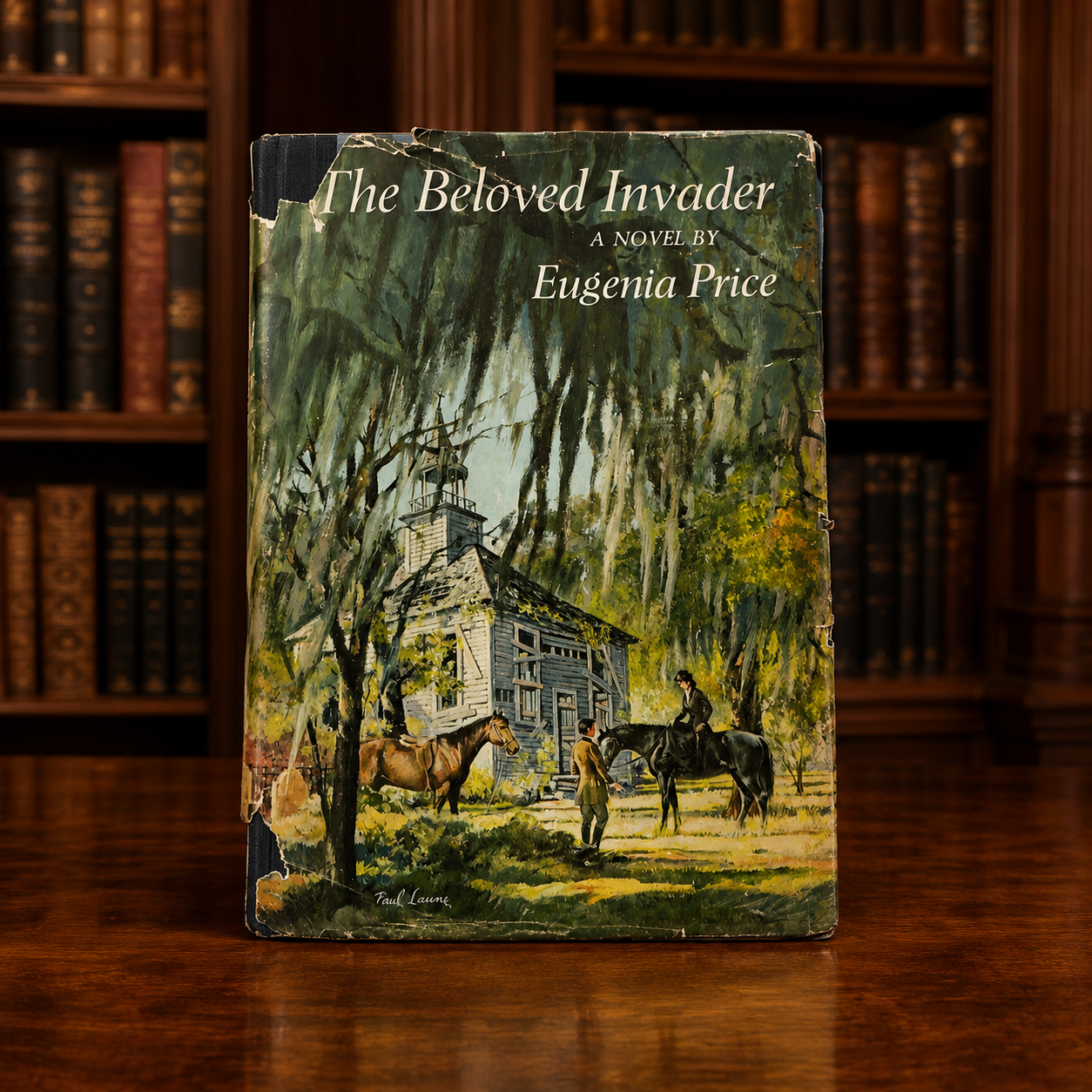 The Beloved Invader by Eugenia Price 1965, Hardcover, Signed with DJ