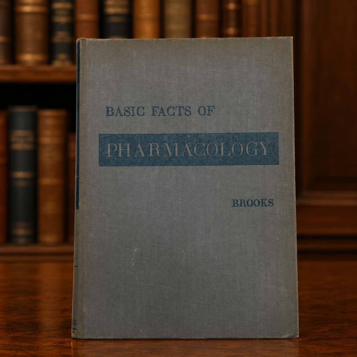 Basic Facts of Pharmacology by Stewart M. Brooks (circa 1957 Hardcover)
