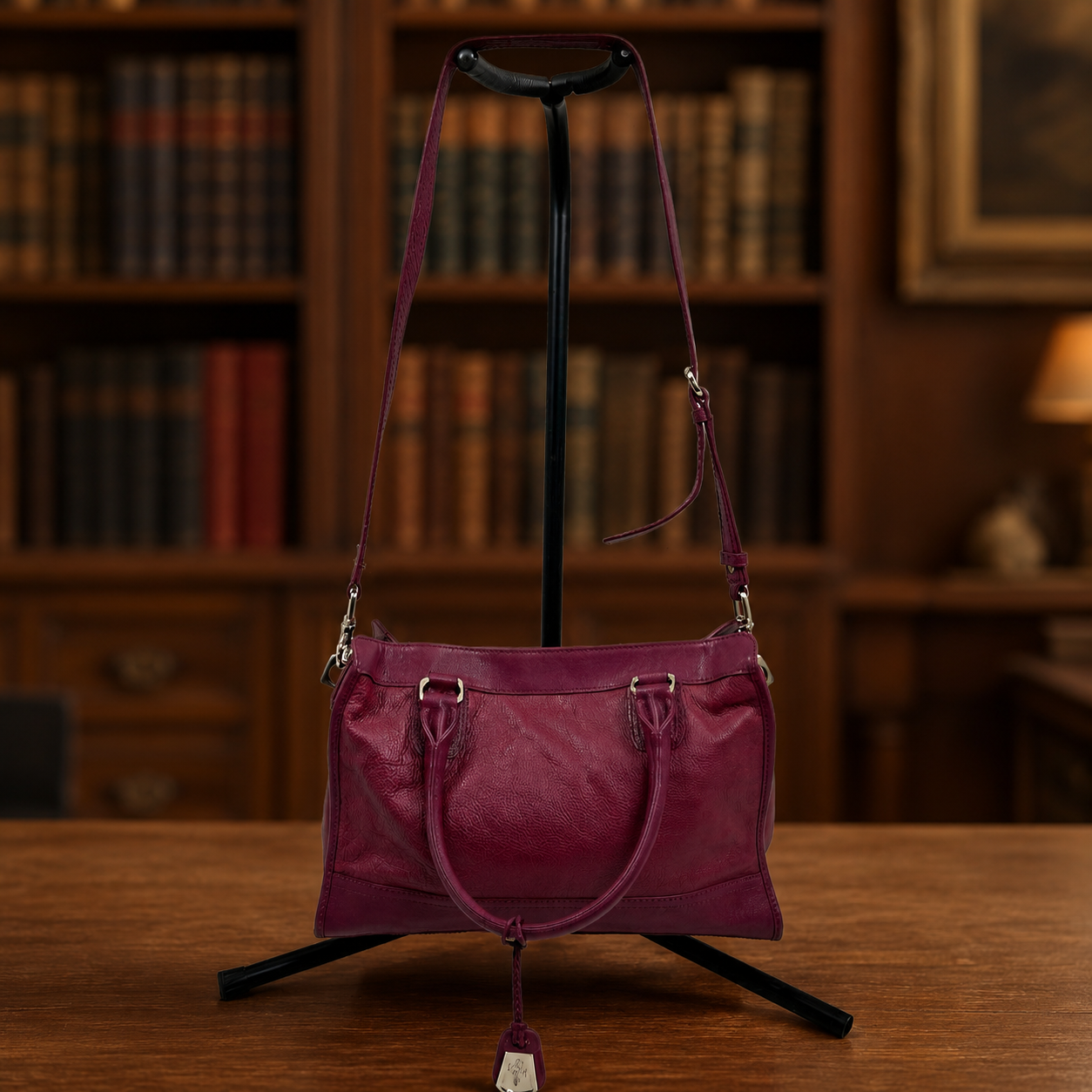 Cole Haan Raspberry Tote Bag
