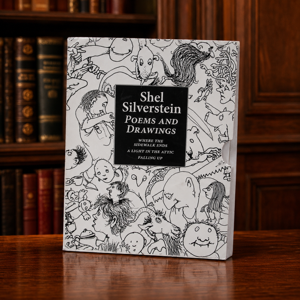 Shel Silverstein Poems and Drawings 3 Book Hardcover Set