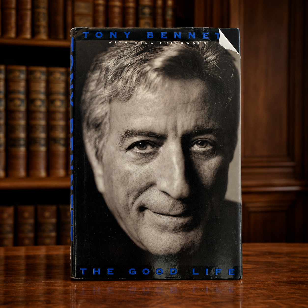 Signed Tony Bennett The Good Life First Edition First Printing Hardcover 1998 Autographed Dust Jacket