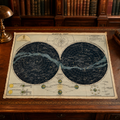 Vintage Celestial Chart with Explanations & Illustrations
