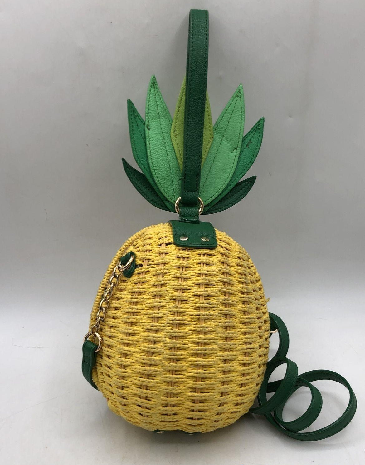 Betsey Johnson Pineapple Novelty Crossbody Handbag