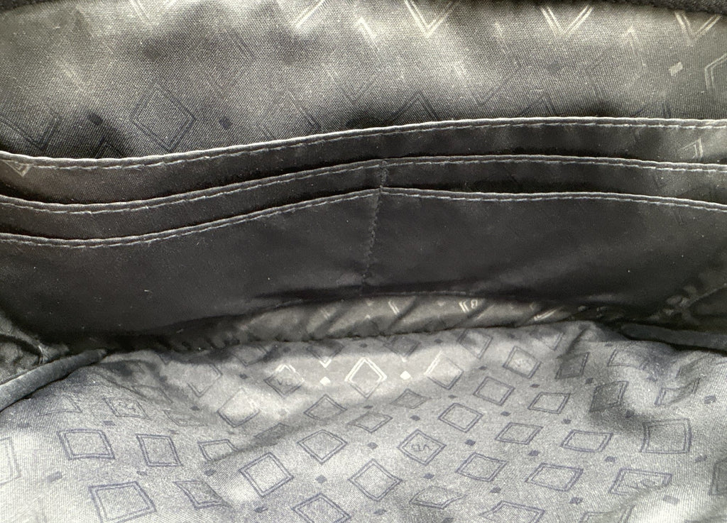 Vera Bradley Pineapple Print Quilted Shoulder Bag | Navy Tropical Handbag