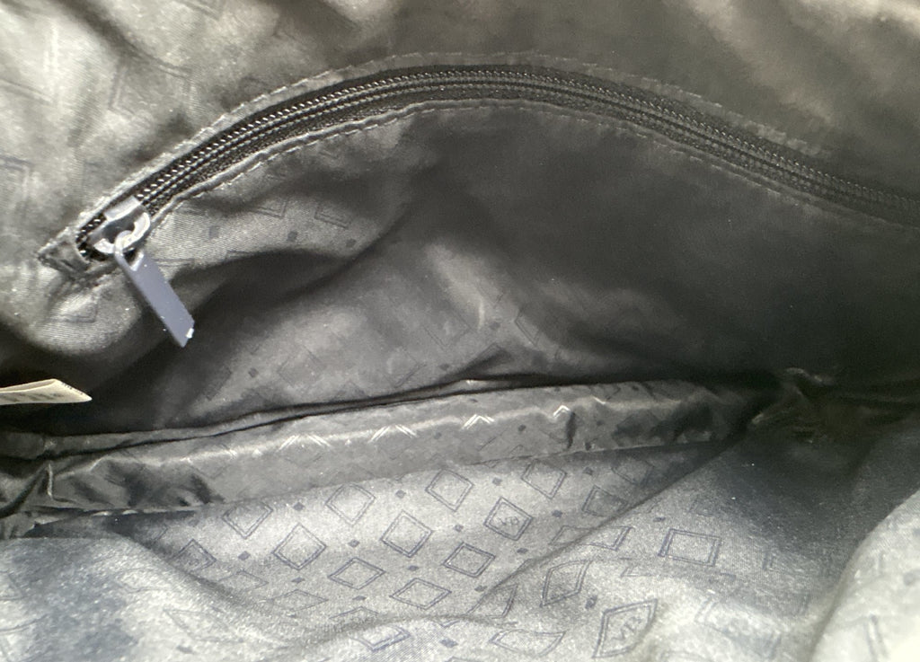 Vera Bradley Pineapple Print Quilted Shoulder Bag | Navy Tropical Handbag