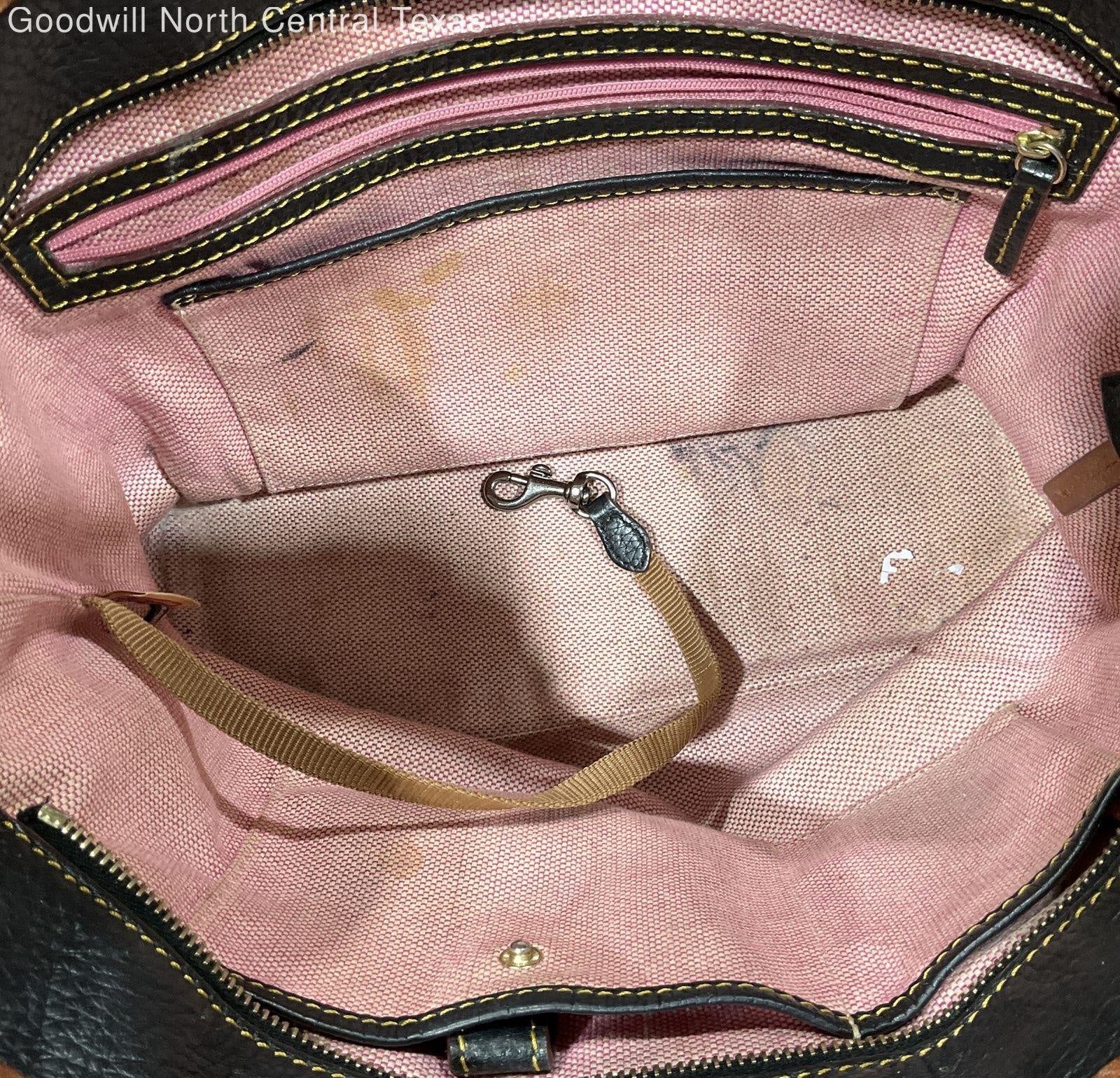 Dooney and Bourke Pebble Grain Shoulder Bag For Repair or Parts