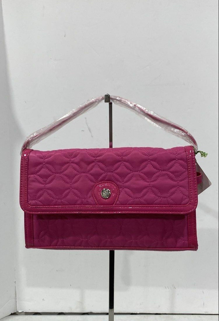 Vera Bradley Pink Top Handle Bag & Matching Wallet Set (Tags Still Attached)