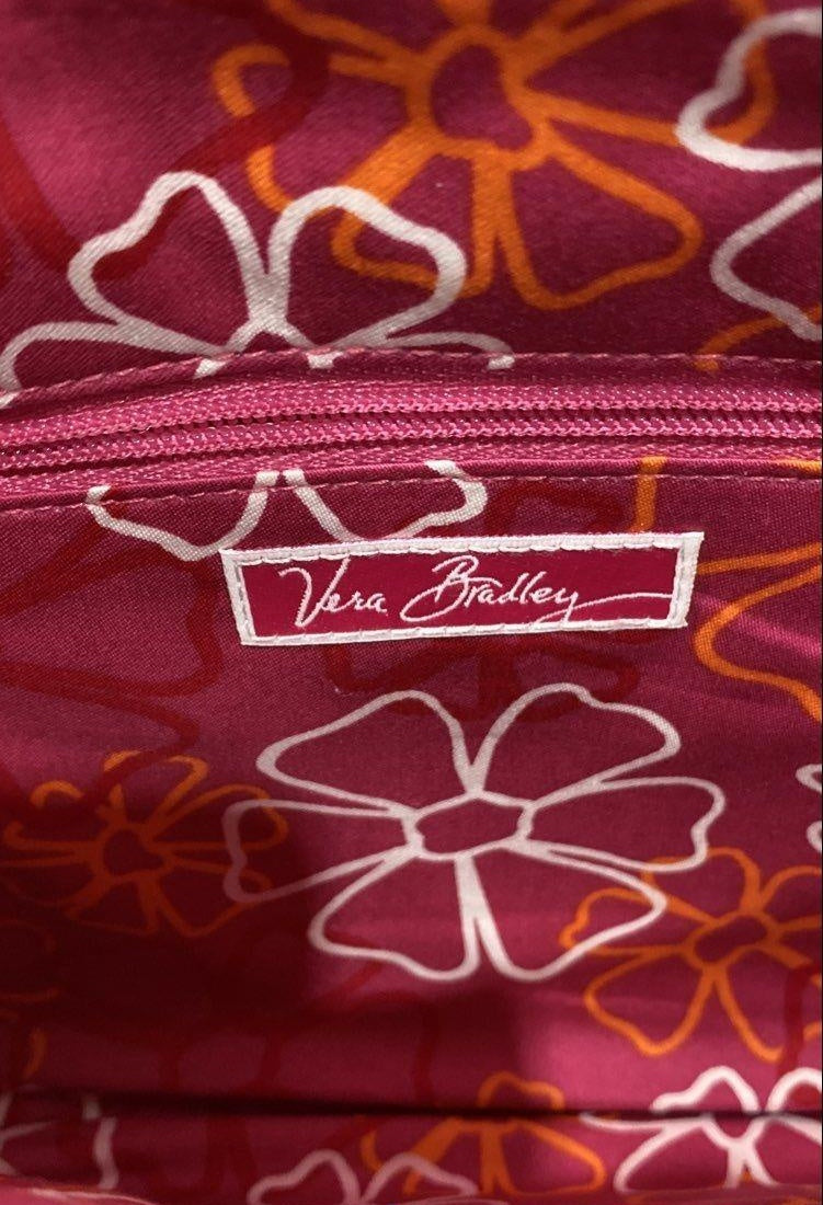 Vera Bradley Pink Top Handle Bag & Matching Wallet Set (Tags Still Attached)
