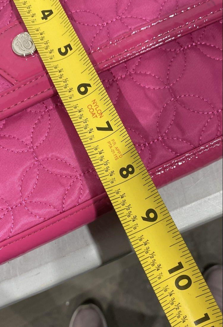 Vera Bradley Pink Top Handle Bag & Matching Wallet Set (Tags Still Attached)