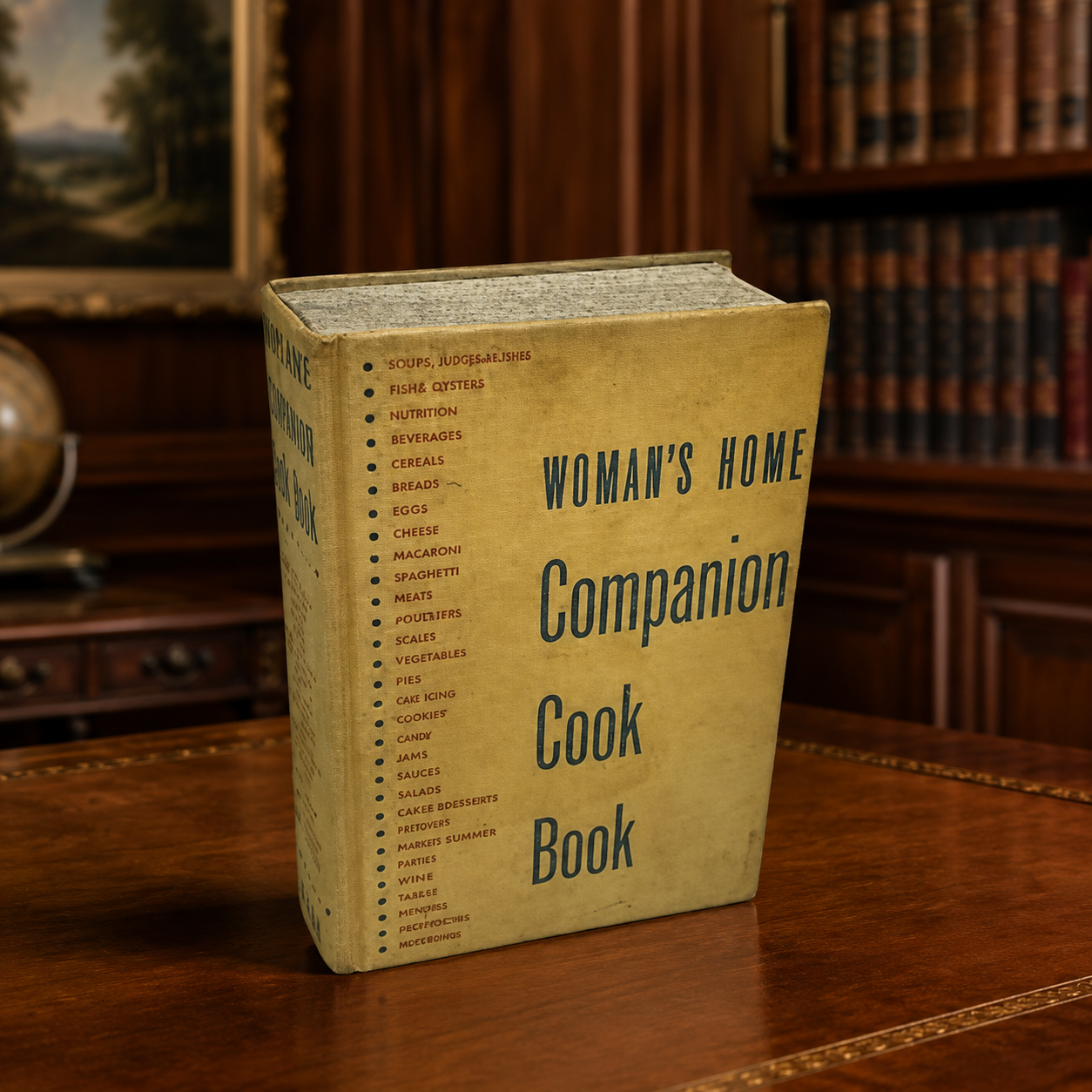 Vintage 1944 Hardcover Woman's Home Companion Cook Book