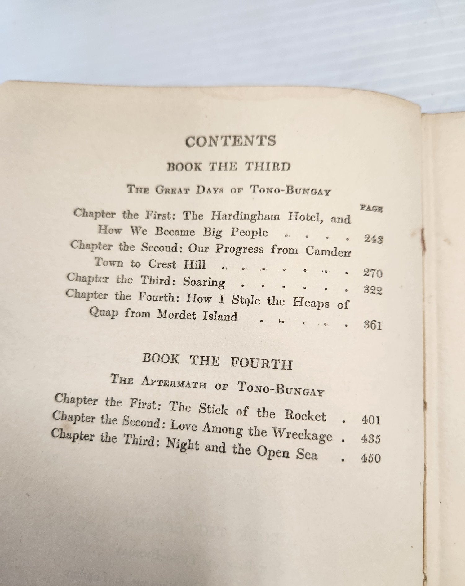 1908 Tono-Bungay H.G. Wells Grosset & Dunlap Hardcover