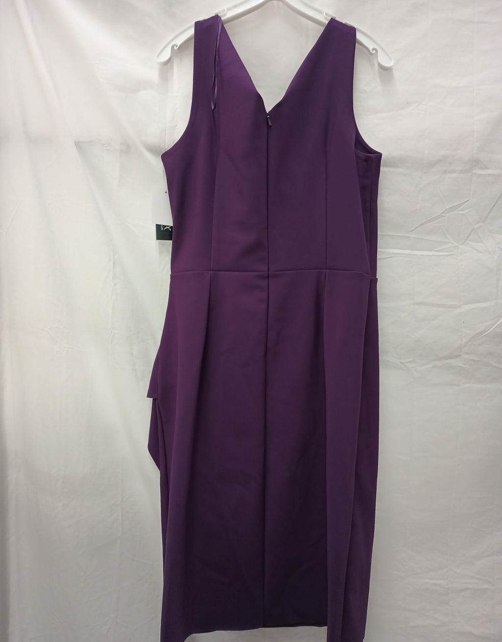 Alex Evenings Women's Purple Sleeveless Dress - Size 12