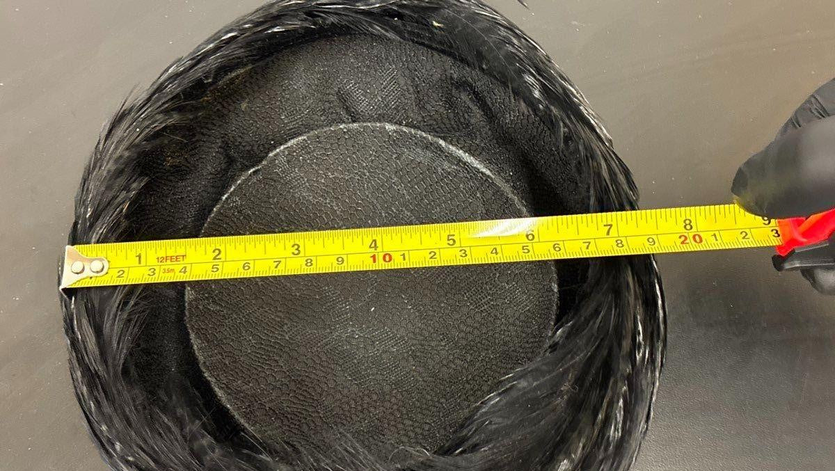 Vintage Black Feathered Cocktail Hat