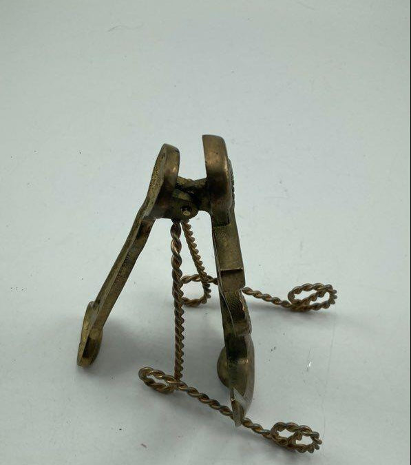 Antique Brass-Tone Anchor Shaped Bottle Opener
