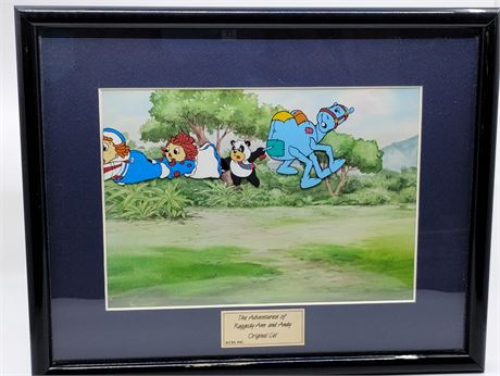 Original Production Animation Cel – Raggedy Ann & Andy (1988 TV Series)