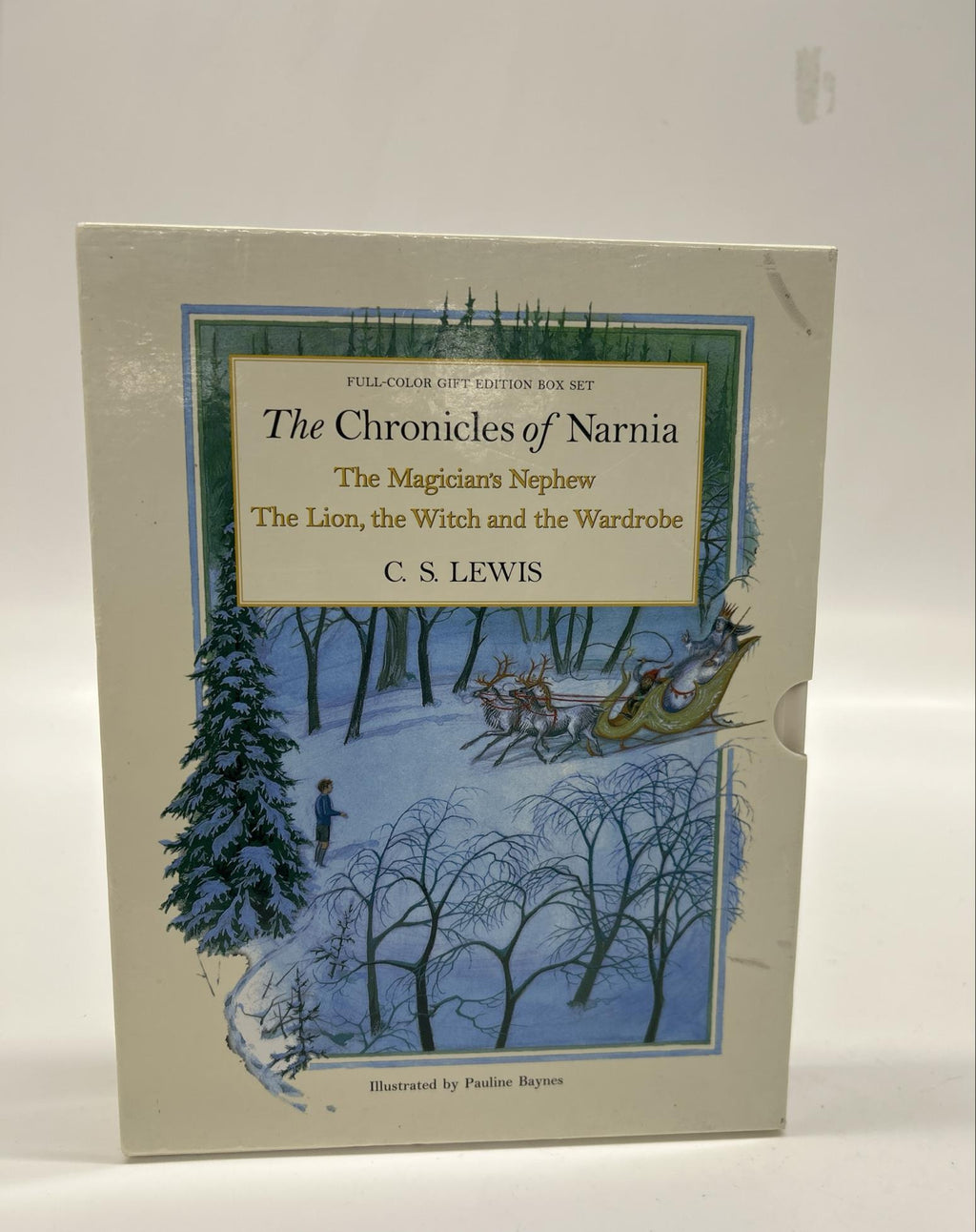 Chronicles of Narnia Gift Box Set Magician's Nephew & Lion Witch Wardrobe