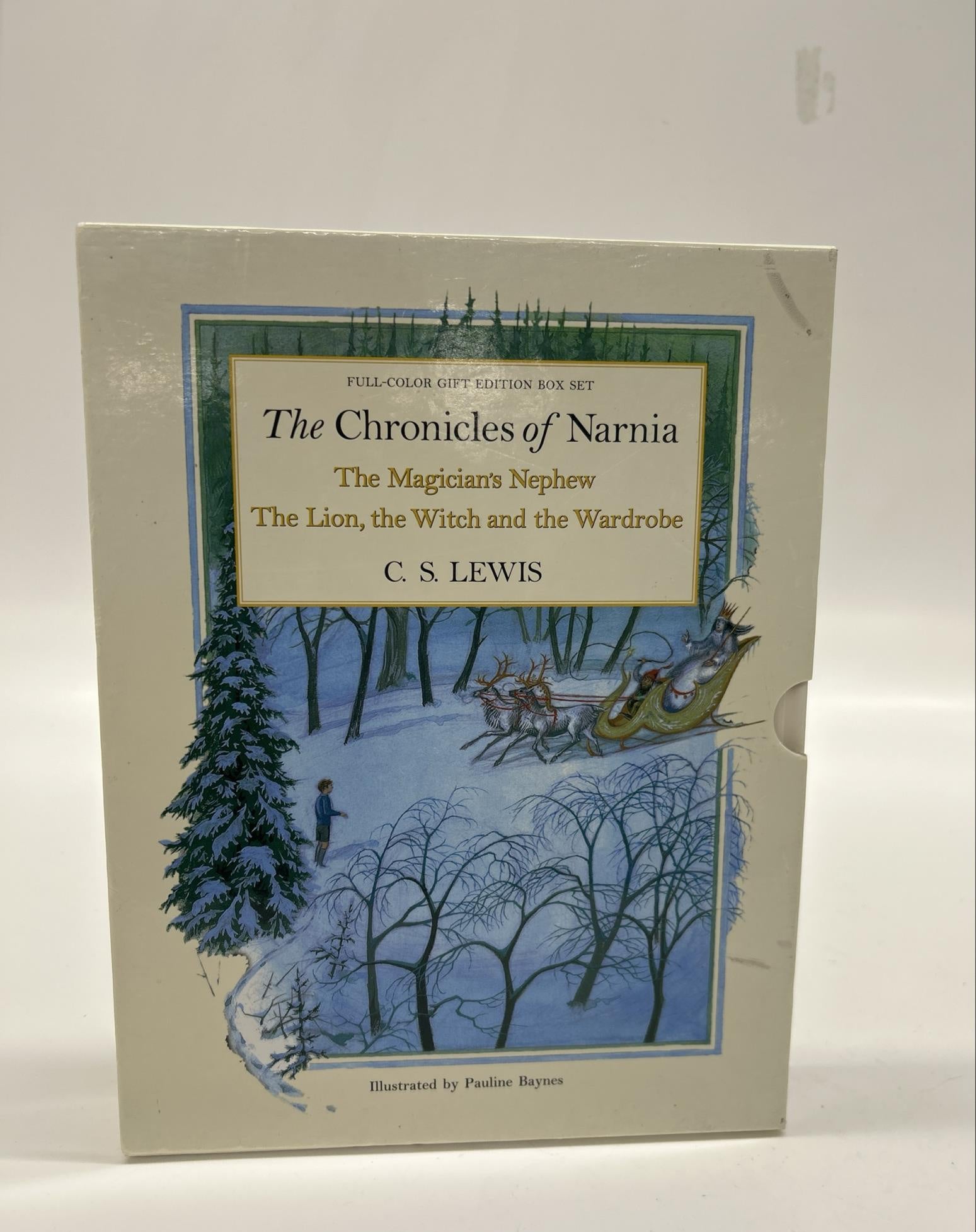 Chronicles of Narnia Gift Box Set Magician's Nephew & Lion Witch Wardrobe