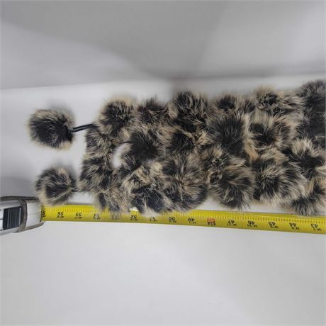 Fur‑Style Scarf (Unbranded) 57" [M20777]