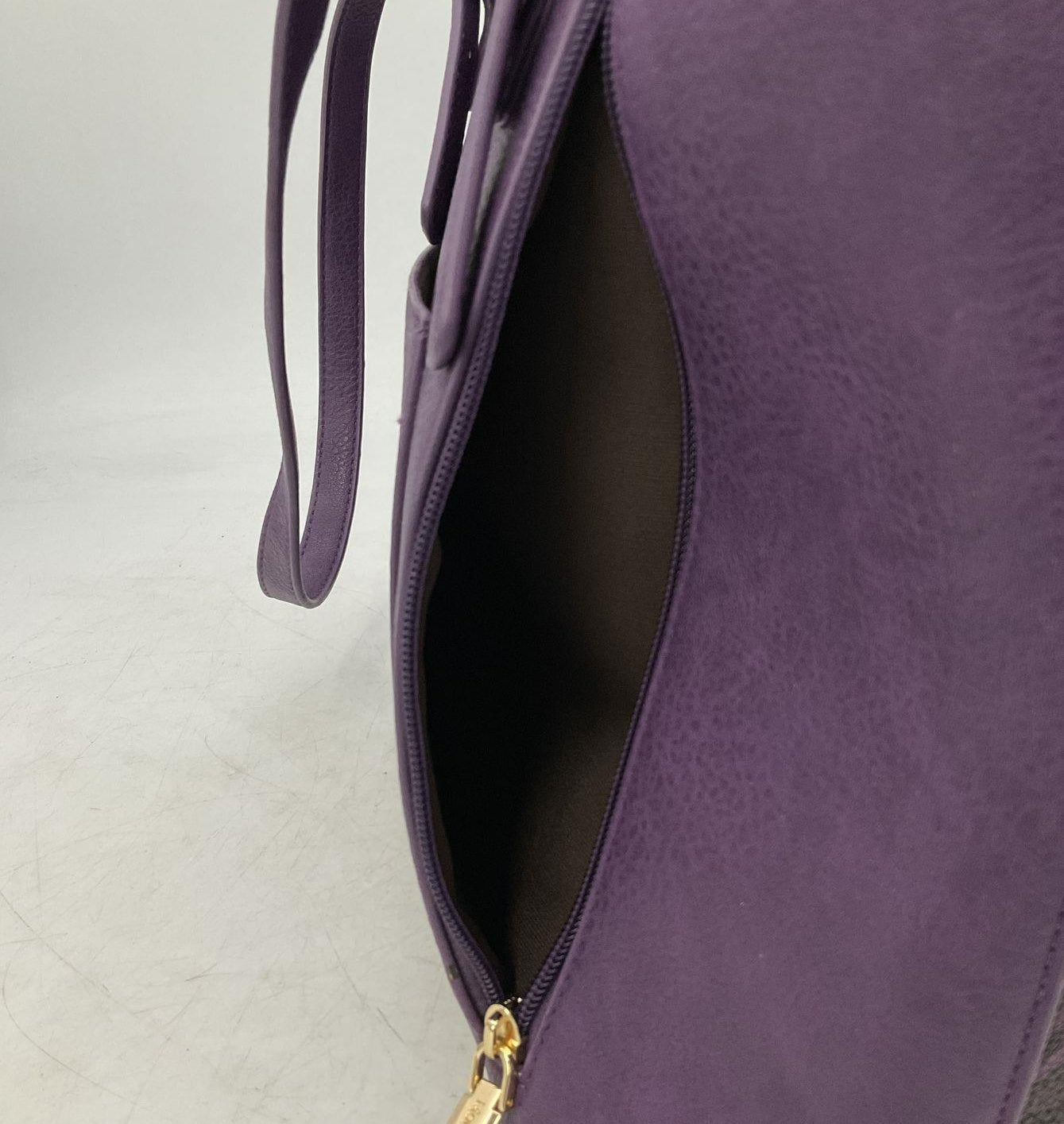 Montana West Purple Leopard Print Faux Leather Tote Bag