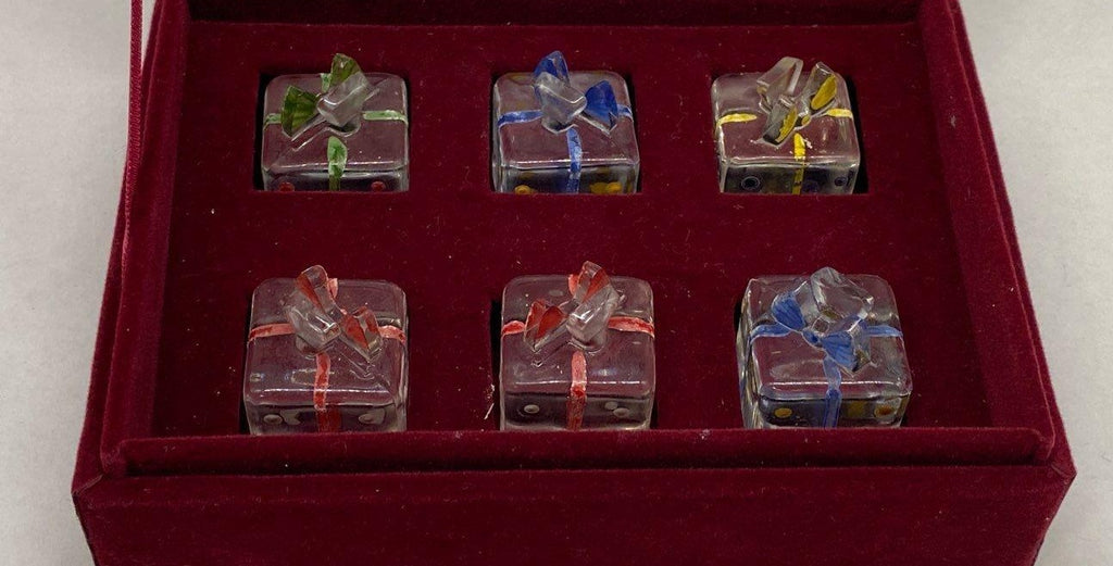 Lot Of Godinger Gift Box Card Holders