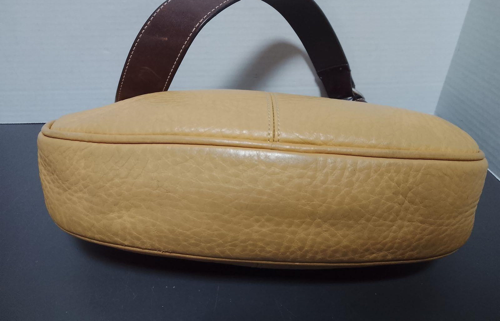 Dooney & Bourke Yellow Brown Shoulder Bag