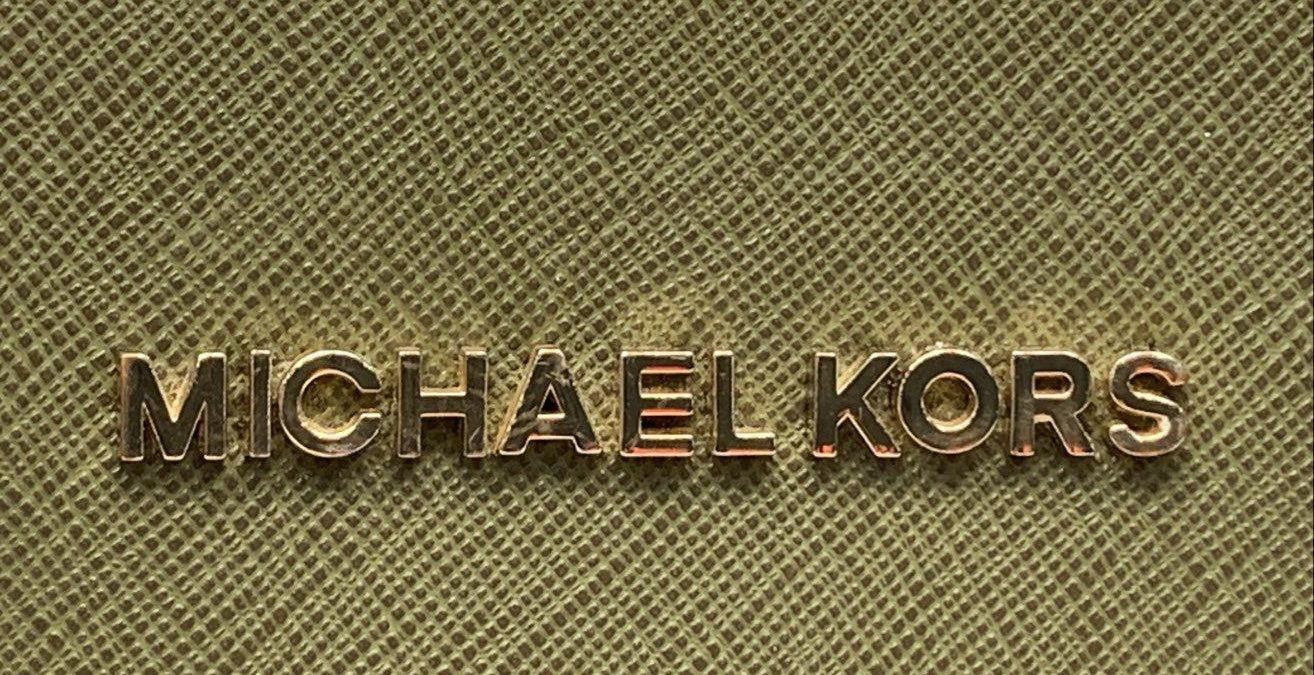 MICHAEL Michael Kors Olive Green Jet Set Travel Tote Bag