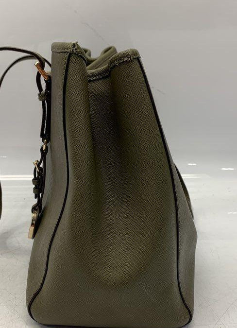 MICHAEL Michael Kors Olive Green Jet Set Travel Tote Bag