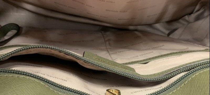 MICHAEL Michael Kors Olive Green Jet Set Travel Tote Bag