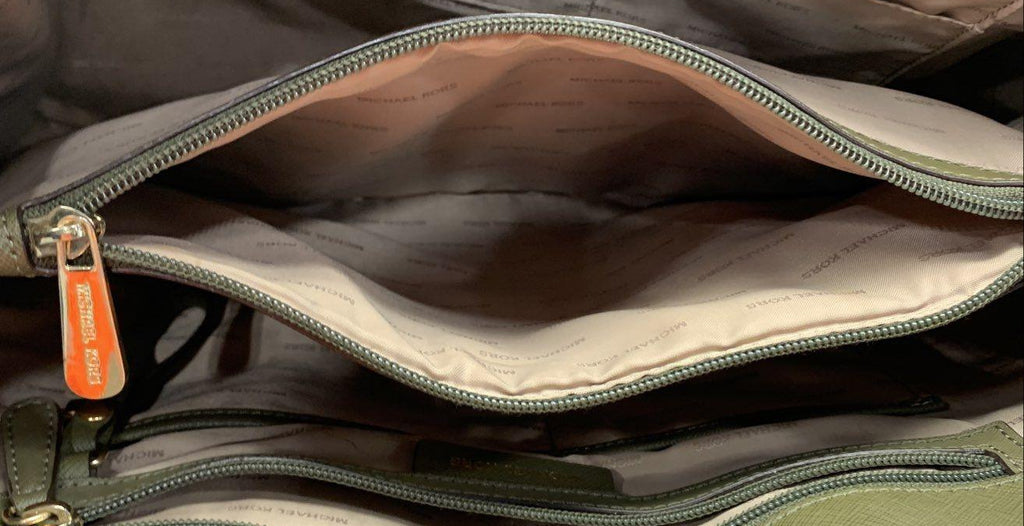 MICHAEL Michael Kors Olive Green Jet Set Travel Tote Bag