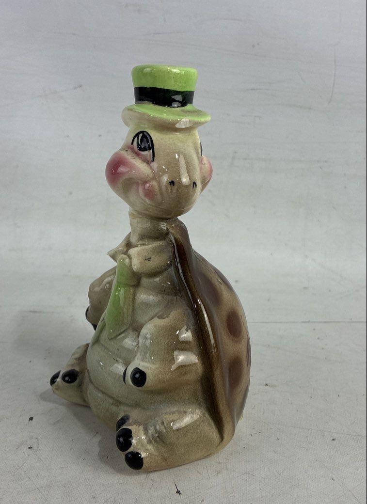 Vintage Decorative Turtle Shaker Figure