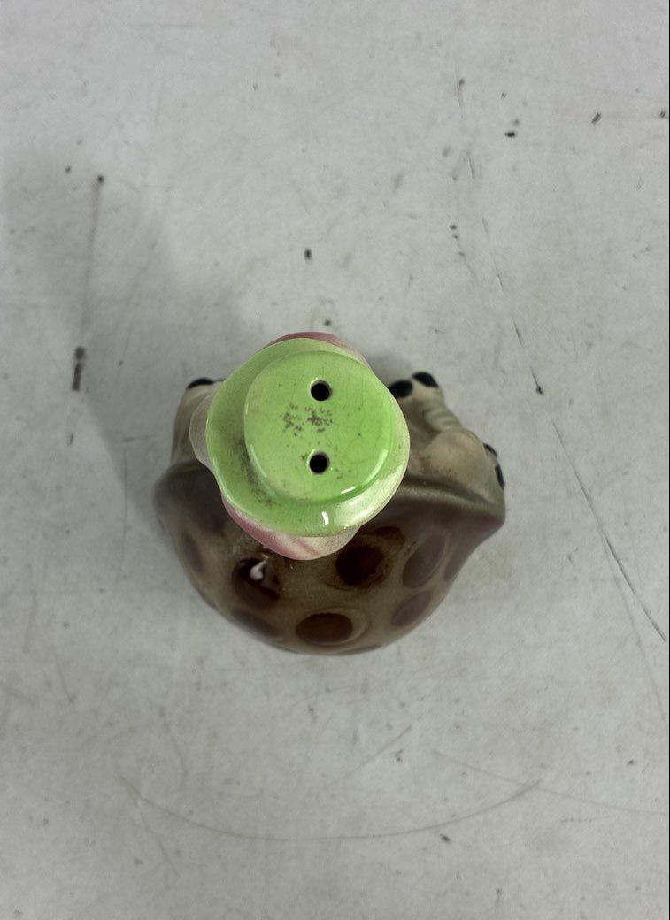 Vintage Decorative Turtle Shaker Figure