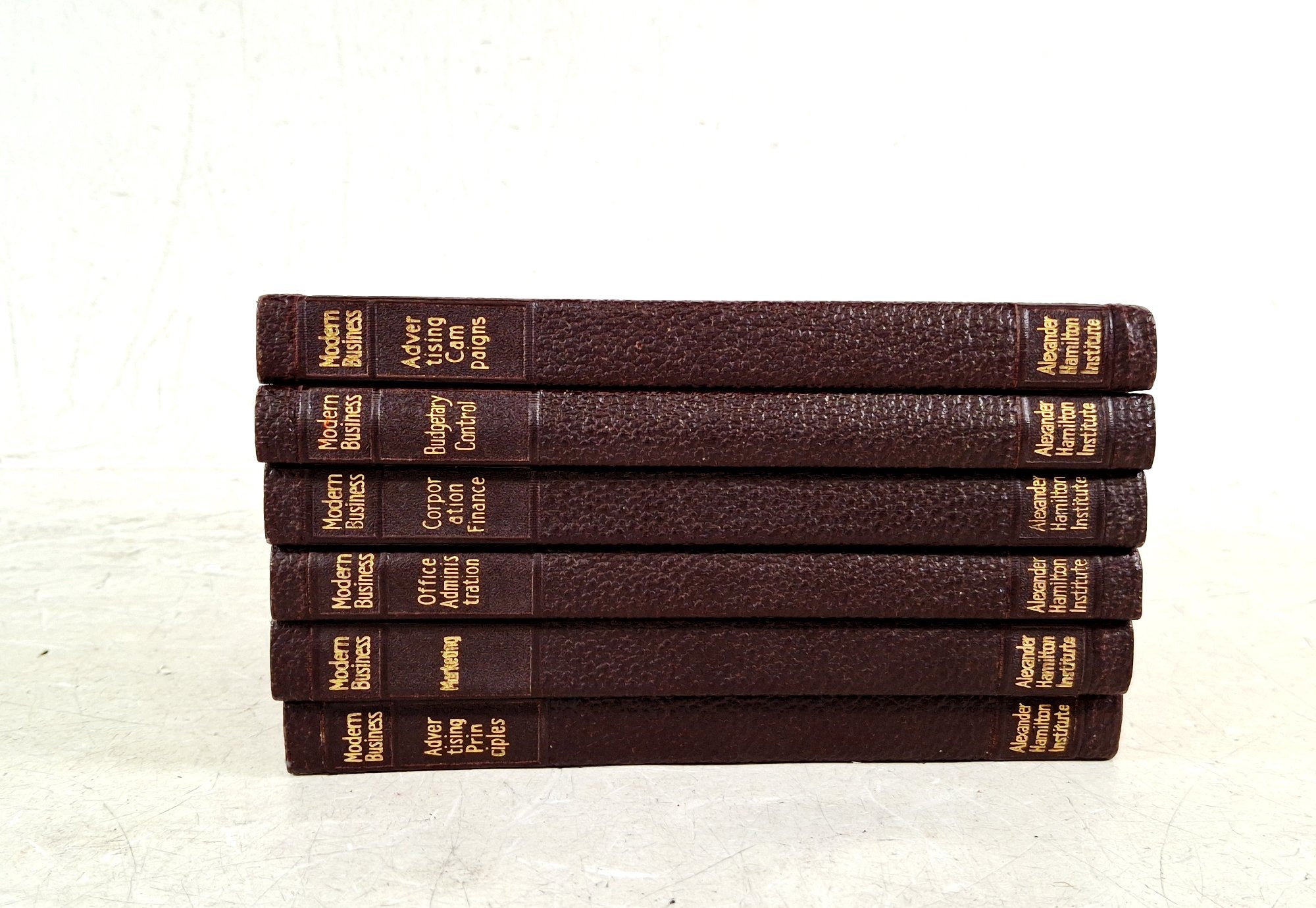 Modern Business 22 Volume Textbook Set Alexander Hamilton Institute